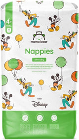 Amazon-Marke: Mama Bear Disney Ultra Dry Windeln, Größe 3 (4–9 kg) – Monatsbox, Weiß, 172 Stück (2 Packungen mit 86 Stück)