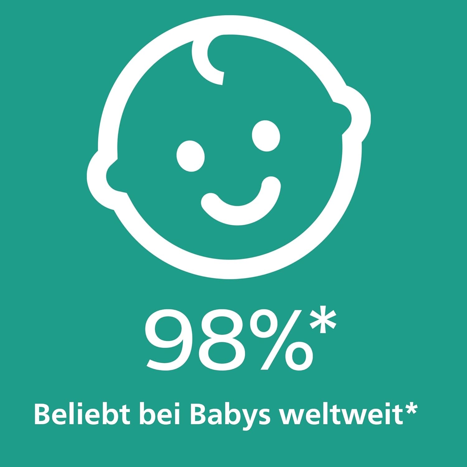 Philips AVENT Set mit 4 leichten und atmungsaktiven Ultra Air-Schnullern: 2 im Dunkeln leuchtende Schnuller und 2 Tagesschnuller, ab 18 Monaten (Modell SCF349/43)