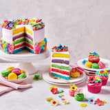 Lebensmittelfarbe Funcakes Gel Denim Blue: Hochkonzentrierte Lebensmittelfarbe für Teig, Creme, Fondant, Marzipan, Gebäck, einfache Dosierung, einzelne Tropfen für lebendige Farben, Halal, 30 g