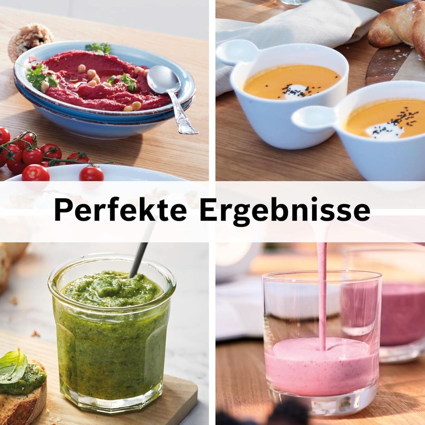 Bosch Standmixer Vitapower Serie 4 MMB6141B, Hochwertige Edelstahl-Klingen, 1.5L Tritan-Mixbehälter, Spülmaschinengeeignete Teile, 30.000 U/Min, 1200 W, Schwarz Kitchen Naty Shop