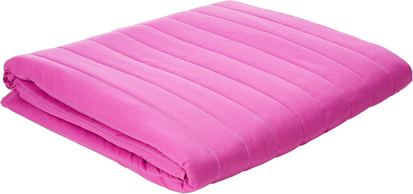 Italienische Bettwäsche Estivo Einzelbett, Leinen, Aqua, 170 x 270 cm Bettdecken und Steppdecken Naty Shop Lila/Fuchsia 170 x 270 cm