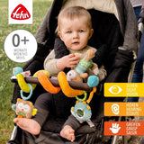Fehn Activity Spiral Sleeping Forest – Kinderwagenspielzeug zum Anfassen und Halten – Babyspielzeug für Bett, Laufstall, Kinderwagen und Autositz – Motorikspielzeug für Babys und Kleinkinder ab 0+ Monaten Babyspielzeug Naty Shop