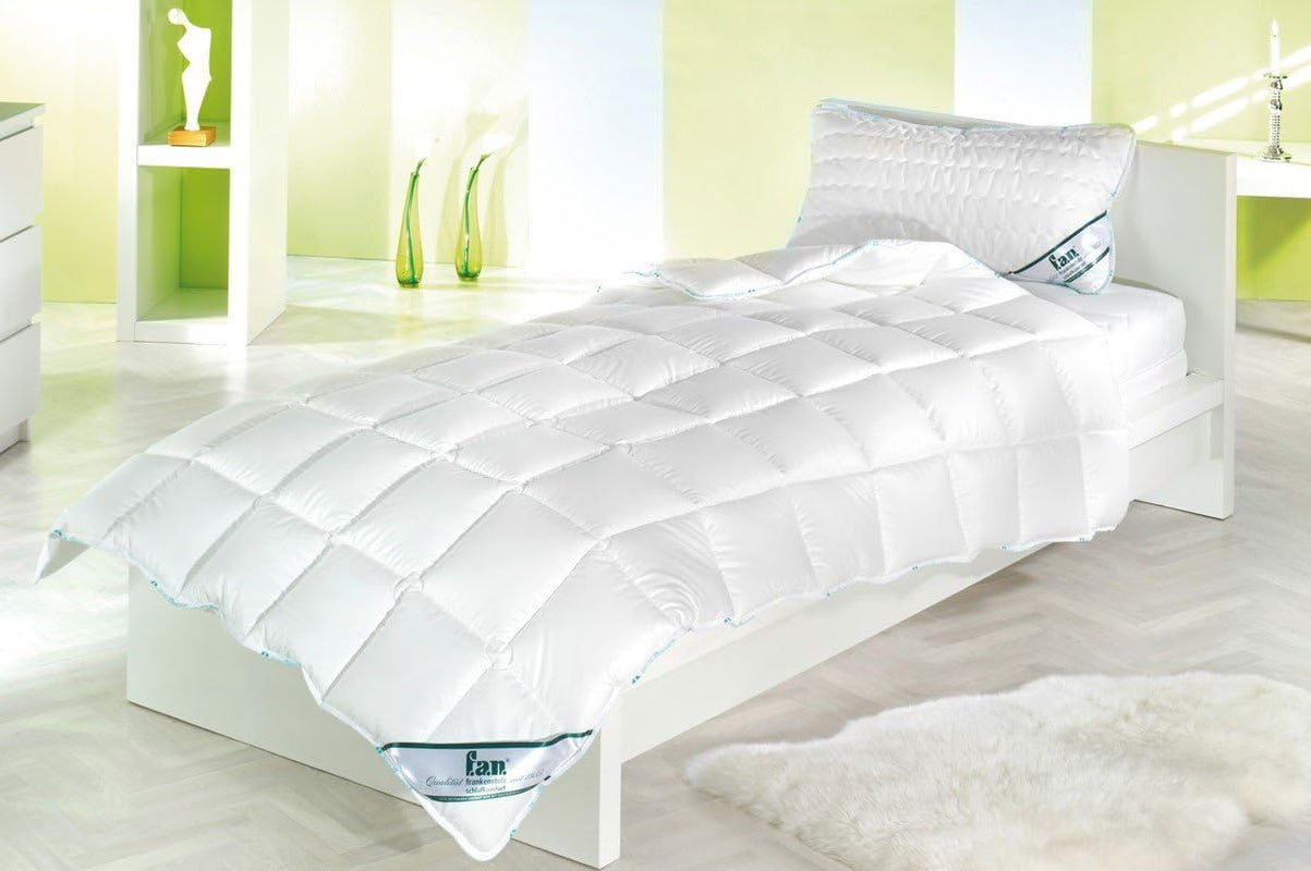 F.A.N. Frankenstolz 53300-10133-19 Leichtes Steppbett / F.A.N. Medisan / 135 x 200 cm, Natur Steppdecken und Steppdecken Naty Shop