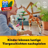 LEGO Creator 3In1 Tiersafari, Kreativset mit Tierfiguren, 3 Baumöglichkeiten: Spielzeuggiraffe, Gazelle und Löwe, Spielzeugtiere für Mädchen und Jungen, Naturgeschenk für Kinder ab 9 Jahren 31150 Bausets Beuche den LEGO-Store