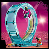 LEGO 60361 City Stuntz Ultimate Stunt Rider Challenge, 3-in-1-Stunts für 1 oder 2 Spieler, mit 2 Spielzeugmotorrädern für Kinder, Set 2023 Bausätze Besuchen Sie den LEGO-Store