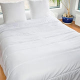 KSGB402460 Steppbett für 2 Personen, leicht waschbar, weiß, 220X240 cm Steppdecken und Steppdecken Naty Shop