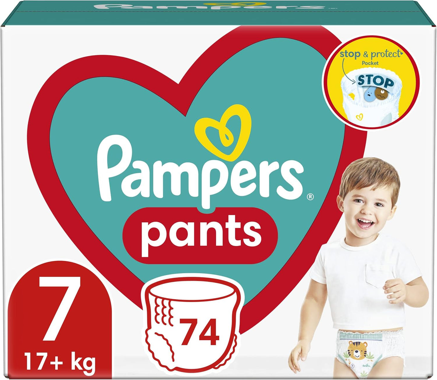 Pampers (alte Version), Hose Jungen/Mädchen 4 176 Stk.