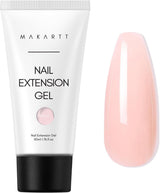 Makartt Poly-Nagelverlängerungsgel – Acryl-Verlängerungsgel, Nagelstärkungsgel, Nageldekoration, 50 ml (lila)