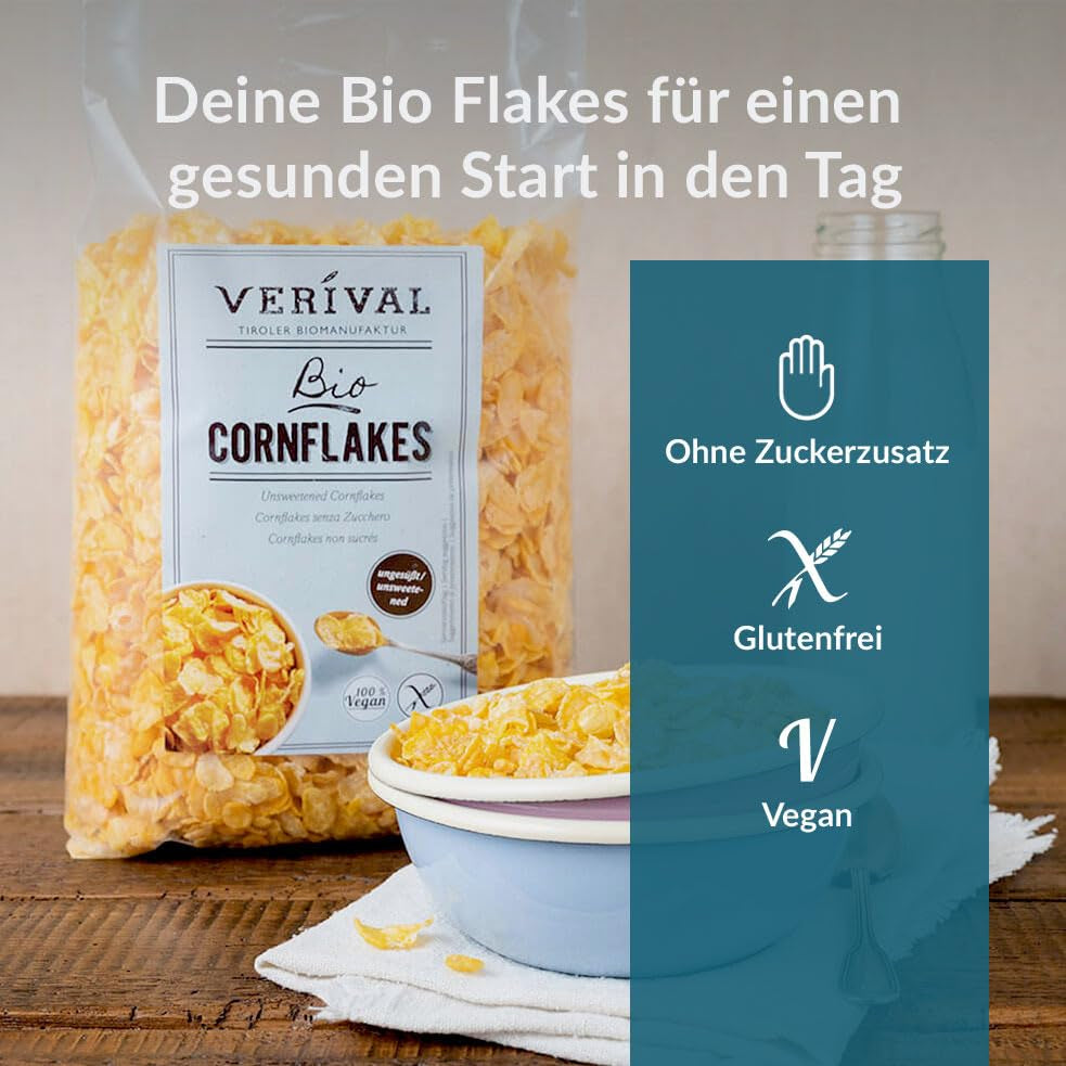Verival zuckerfreie Cornflakes | 6x250g