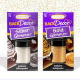 Günthart Glitzer, Puder, Gold und Silber, Set 2 x 7 Gramm Naty Shop