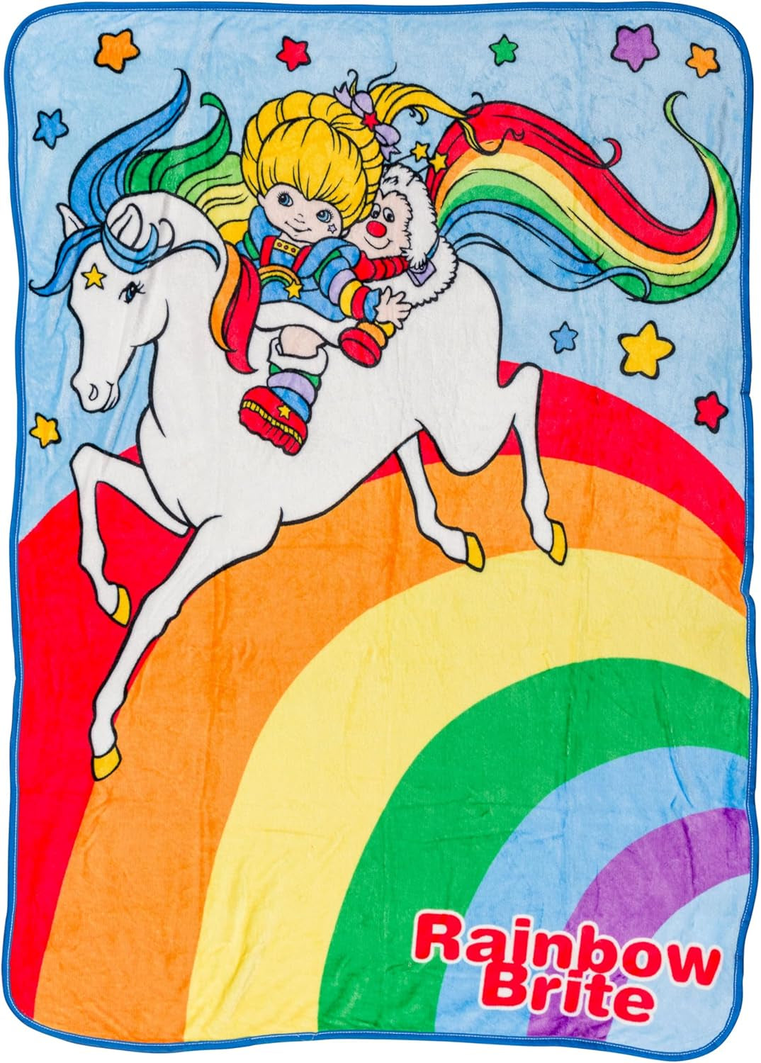 Silver Buffalo Garfield Hängedecke, Fleece, 114,3 x 152,4 cm. Betten und Decken Silver Buffalo Rainbow Brite, Starlite und Twink