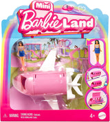 Mini BarbieLand Barbie-Puppen- und Spielzeugfahrzeug-Sets, 1,5-Zoll-Puppe und kultiges Überraschungsspielzeugfahrzeug mit Farbwechsel, HYF40