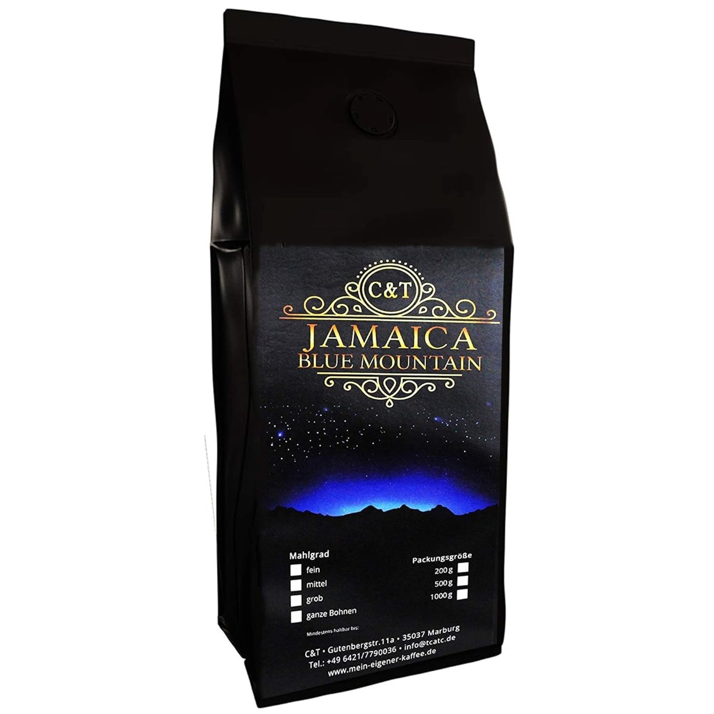 JAMAICA BLUE MOUNTAIN AA Wallenford Estate Kaffee (ganze Bohnen, 200 g)