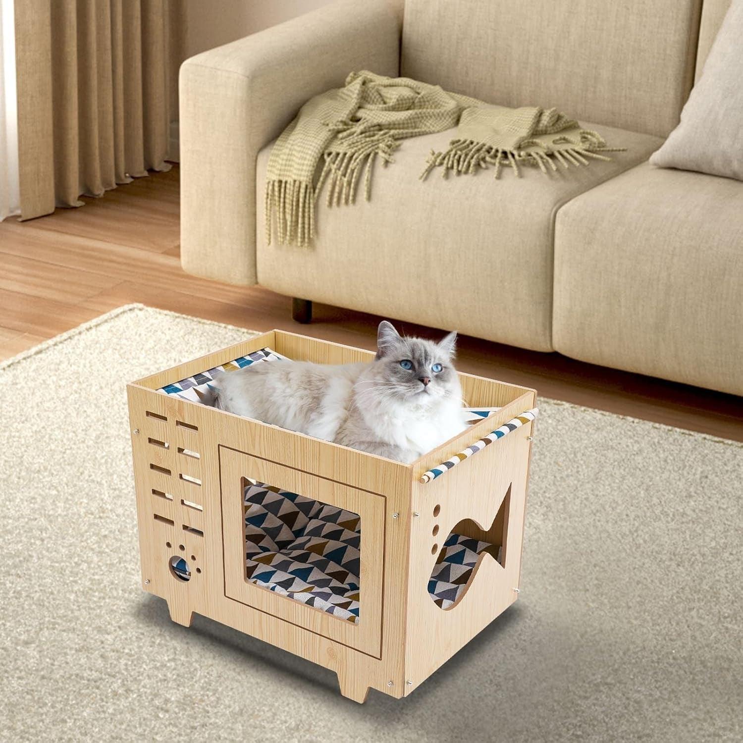 Decken und Möbel, Haustiere, Höhlen und Häuser, Katzen, Betten für Katzen, Katzenbetten, Matratzen