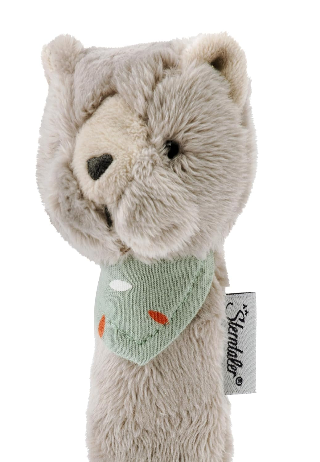 Sterntaler Baby-Quietsche Katze Lilly – Weiches Fleece-Babyspielzeug – Greifling für Babys – Erste Greif- und Spielversuche, grau Bebe Toys Naty Shop