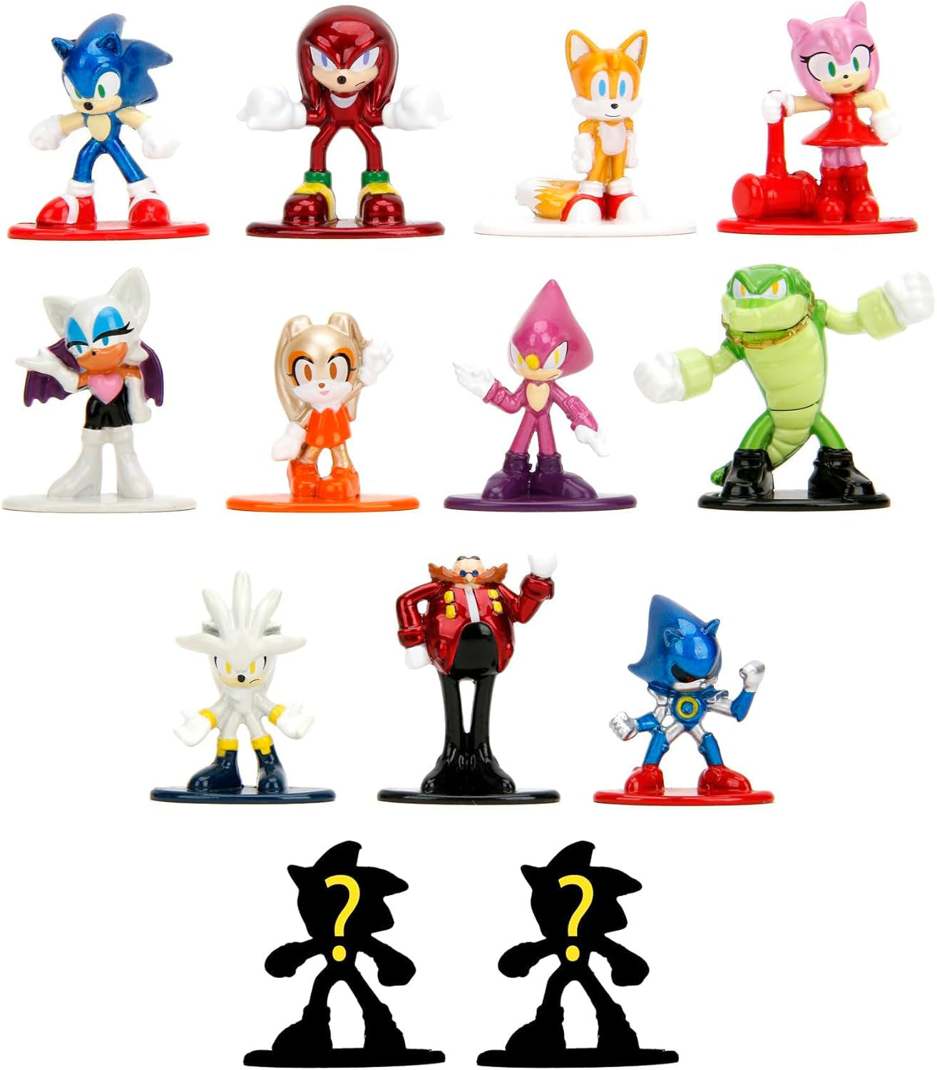 Jada Toys Sonic the Hedgehog Figur (1X Mystery-Figur im Blindpack) – 1 Überraschungs-Sammelfigur aus 13 Sonic-Figuren, Nano-Metallfigur (ca. 4 cm) für Kinder & Fans ab 3 Jahren, Wave 1 Actionfiguren Naty Shop