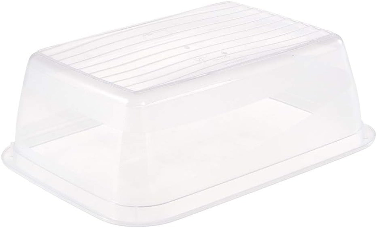 Kekeeper 3er-Set Frischhaltedosen, 3 x 1,25 l, 20,5 x 15,5 x 6,5 cm, Fredo Fresh, transparent blau Frischhaltedosen Naty Shop