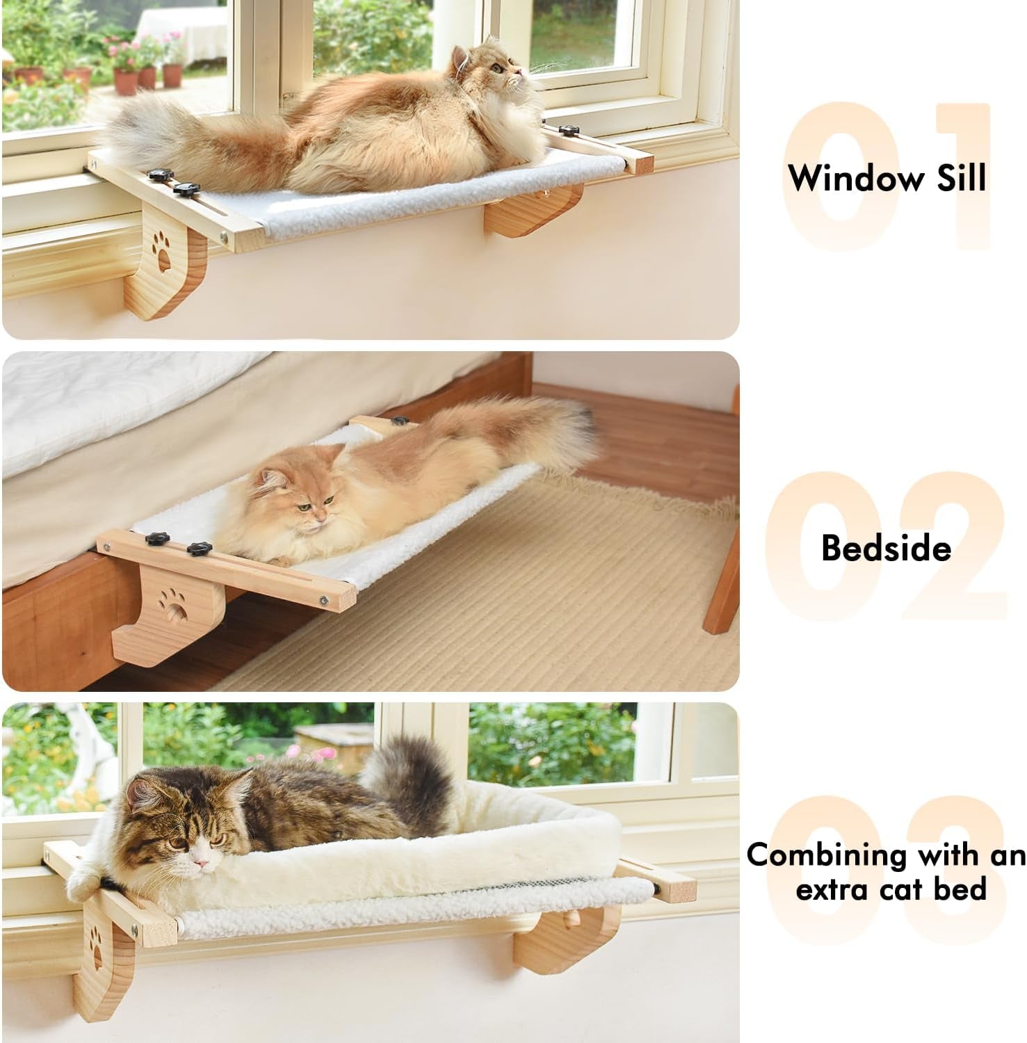 Decken und Möbel, Fensterbänke, Haustiere, Katzen, Katzenbetten, Katzenbetten, Matratzen