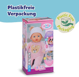 Baby Born Rosie Kuschelpuppe 30 cm mit 6 Geräuschen und Flasche, rosa