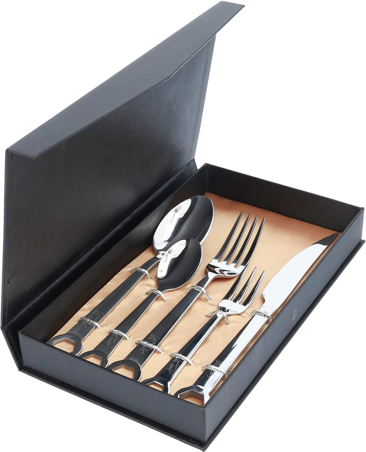 Besteckset 5-teilig, Edelstahl Kitchen Naty Shop