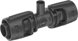 Gardena Micro-Drip-System T-Stück für Sprühdüsen: Verbindung zwischen 13 mm Rohren und einer Sprühdüse, automatische Pflanzenbewässerung, schnelle und einfache Verbindungstechnik, wiederverwendbar (13206-20)