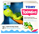 TOMY Kinder-Wasserspielzeug „Plantschi die singende Schildkröte“ mehrfarbig, hochwertiges Spielzeug für Kinder mit Musik, vereint Badespielzeug und Musikspielzeug, ab 12 Monaten! Badespielzeug für Wasserspiele Jucarii Bebe Naty Shop