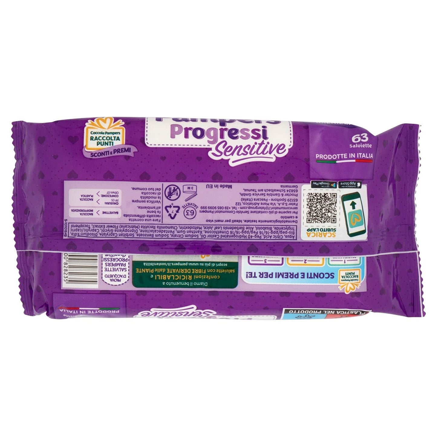PAMPERS Sensen Feuchttücher, Nachfüllpack 56