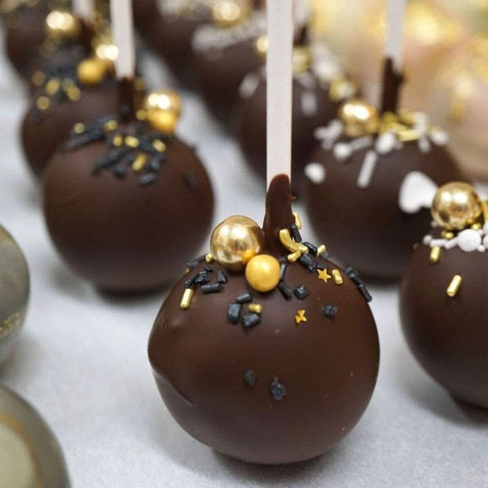 Super Streusel, Gold Rush Gold Black Streusel Dekoration Naty Shop