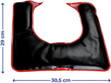 Maximex Moor-Nackenkissen für Mikrowelle, wohltuende Wärme gegen Verspannungen, spezielle Passform, Maße (L x H x T): 30,5 x 1 x 29 cm, orthopädische Nackenkissen, Naty Shop