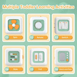 Sinnesspielzeug für Kleinkinder von 1–3 Jahren | Montessori-Spielzeug für Kinder ab 1 Jahr | Reisespielzeug für Babys von 12 bis 18 Monaten | Aktivitätswürfel, Geburtstags- oder Weihnachtsgeschenk für 1-Jährige