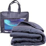 Polar Night Gewichtsdecke für Erwachsene 150 x 200 cm, 9 kg – Gewichtsdecke für Tiefschlaf, schwere Decke, Therapiedecke aus 100 % Mikrofaser, Entspannungsdecke Oeko-Tex® 100 Standard-Steppdecke Betten und Decken Polar Night 155 x 220 cm 13,0 Kilogramm