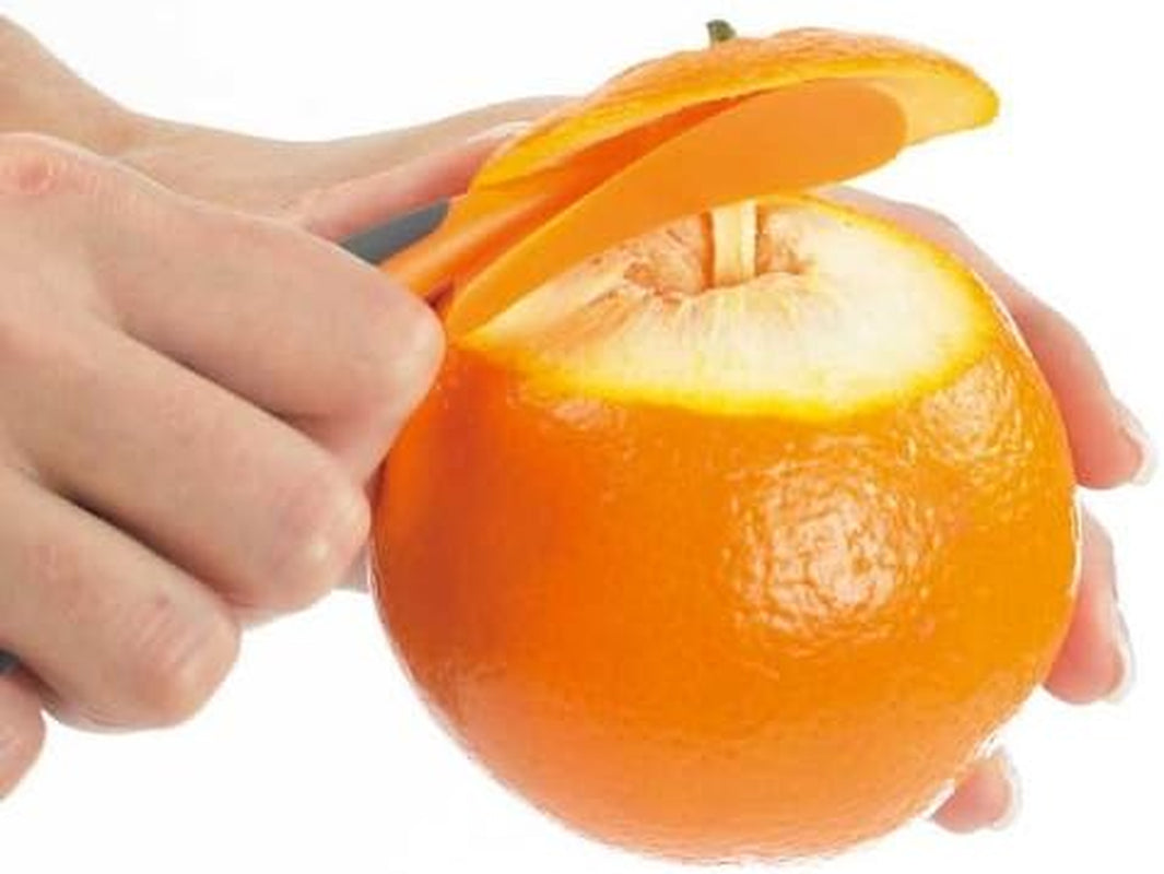 Lurch 10047 Orangenschäler mit Nylonklinge für einfache Reinigung. Schäler Naty Shop