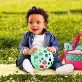 B. Toys Babyspielzeug Babyspielzeug Motorikspielzeug mit Licht – Babyspielzeug für Neugeborene, Mädchen und Jungen ab 0 Monaten, PVC frei Bebe Toys Naty Shop