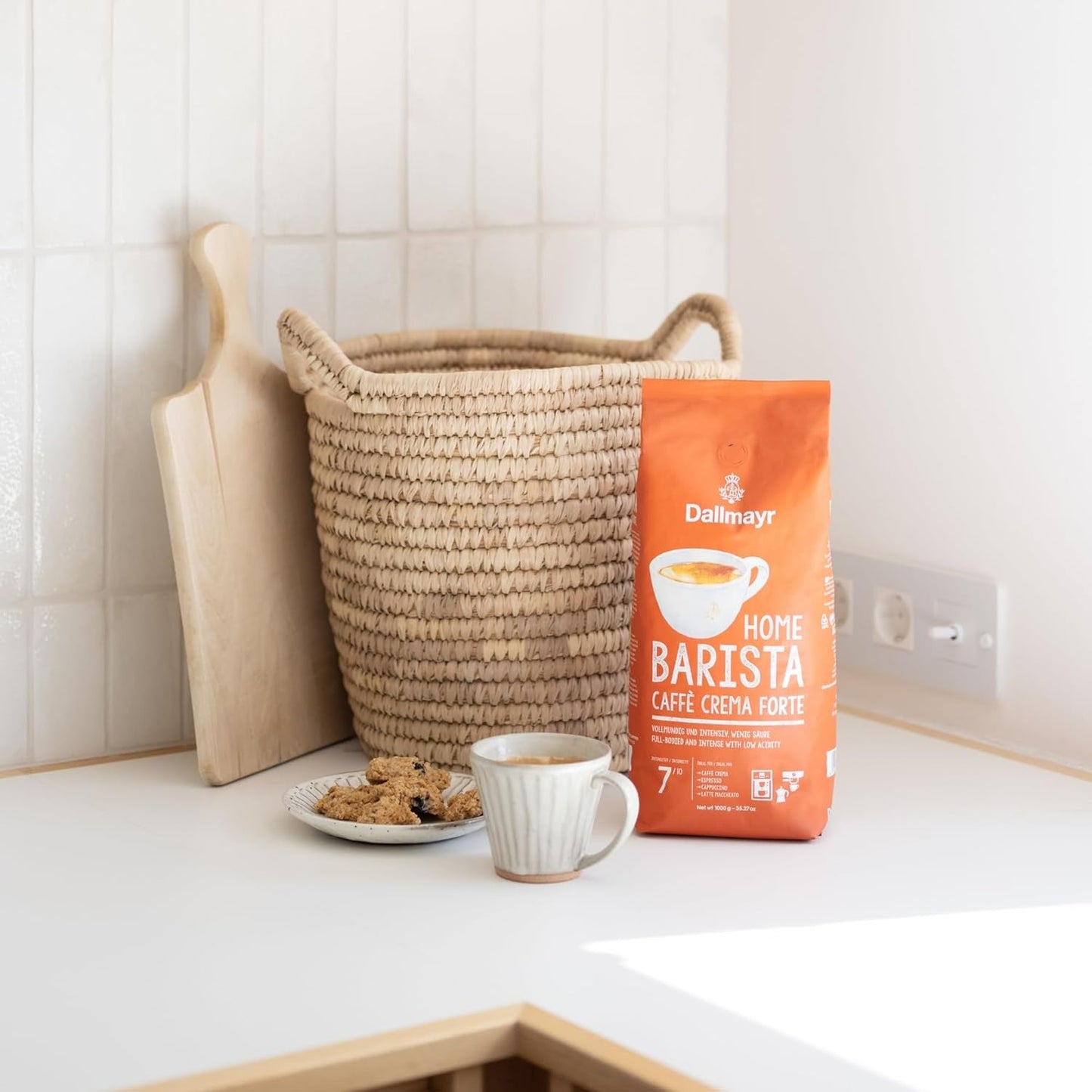 Zu Hause Barista Caffé Crema Forte 1000g ganze Bohnen