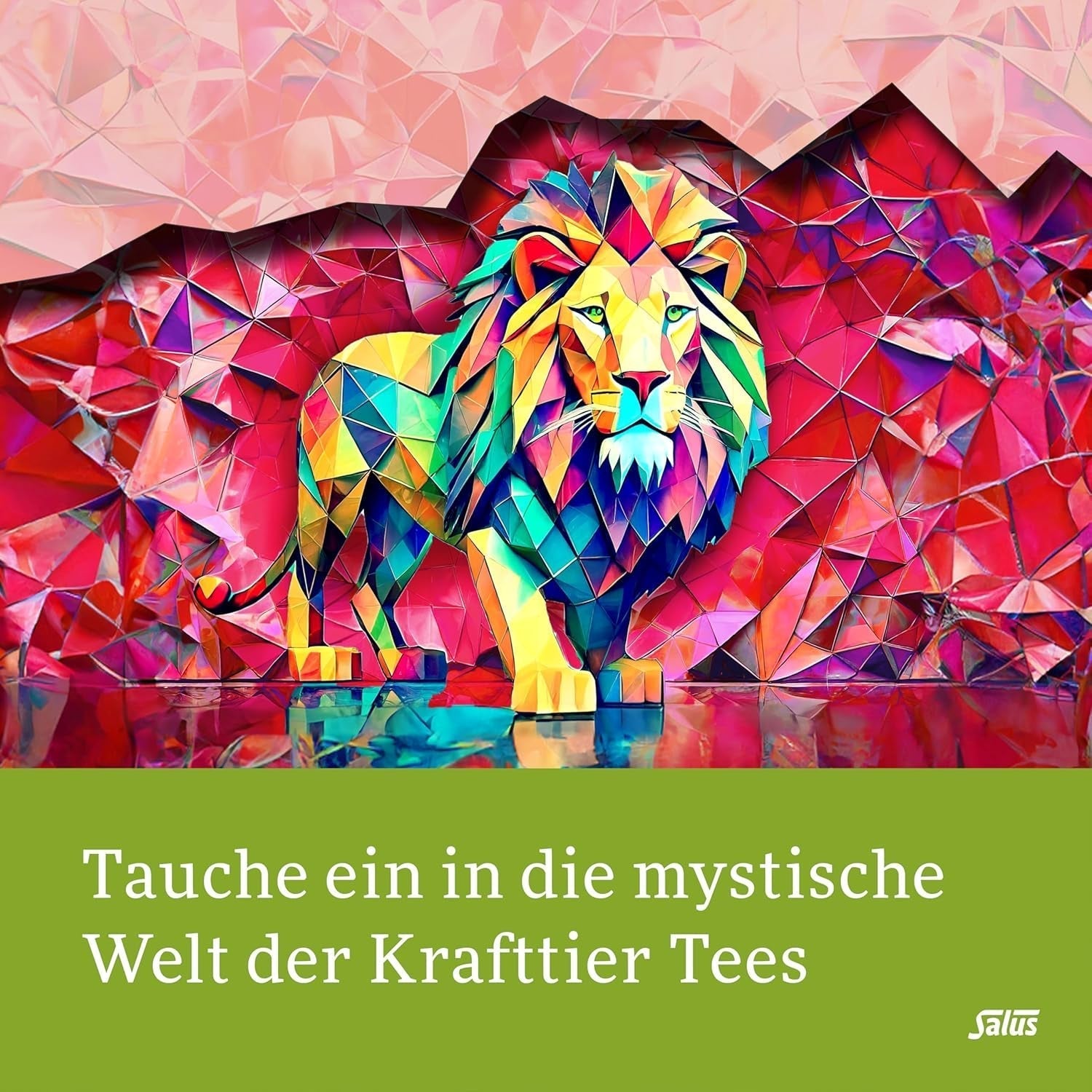 Salus - Krafttier Tee - Brave Dragonfly - 1X 15 Filterbeutel (24g) - Kräutertee mit Zitronengeschmack - Mit Johanniskraut - Aromatisiert - Bio