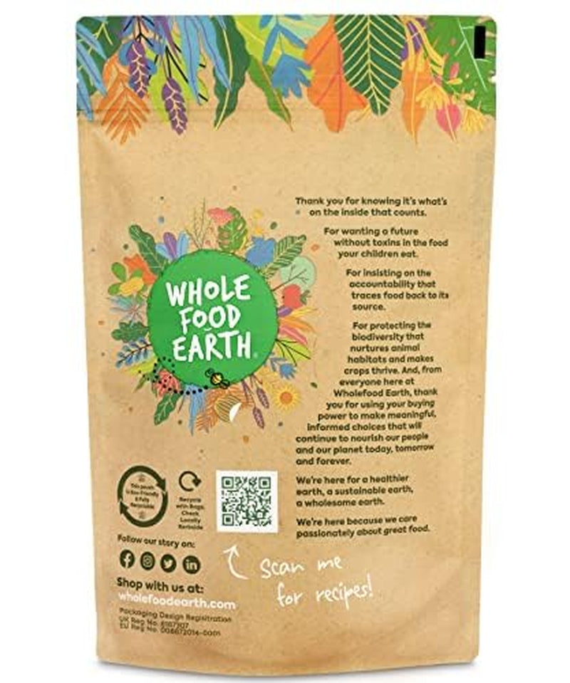 Wholefood Earth Bio-Dunkelgrüne Linsen nach französischer Art 1 kg gentechnikfrei | Vegan | Reich an Ballaststoffen | Reich an Protein | Bio-zertifiziert
