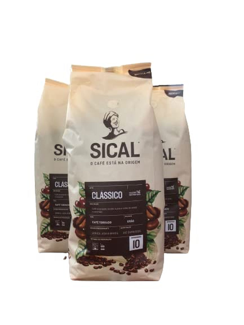 , Portugiesisch geröstete Kaffeebohnen, 3 x 1 kg