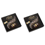 Geschenkbox LINDOR Extra Black 70% Kakao, Geschenkschokolade, ca. 15 LINDOR Trüffel, 186 g (2er Pack)
