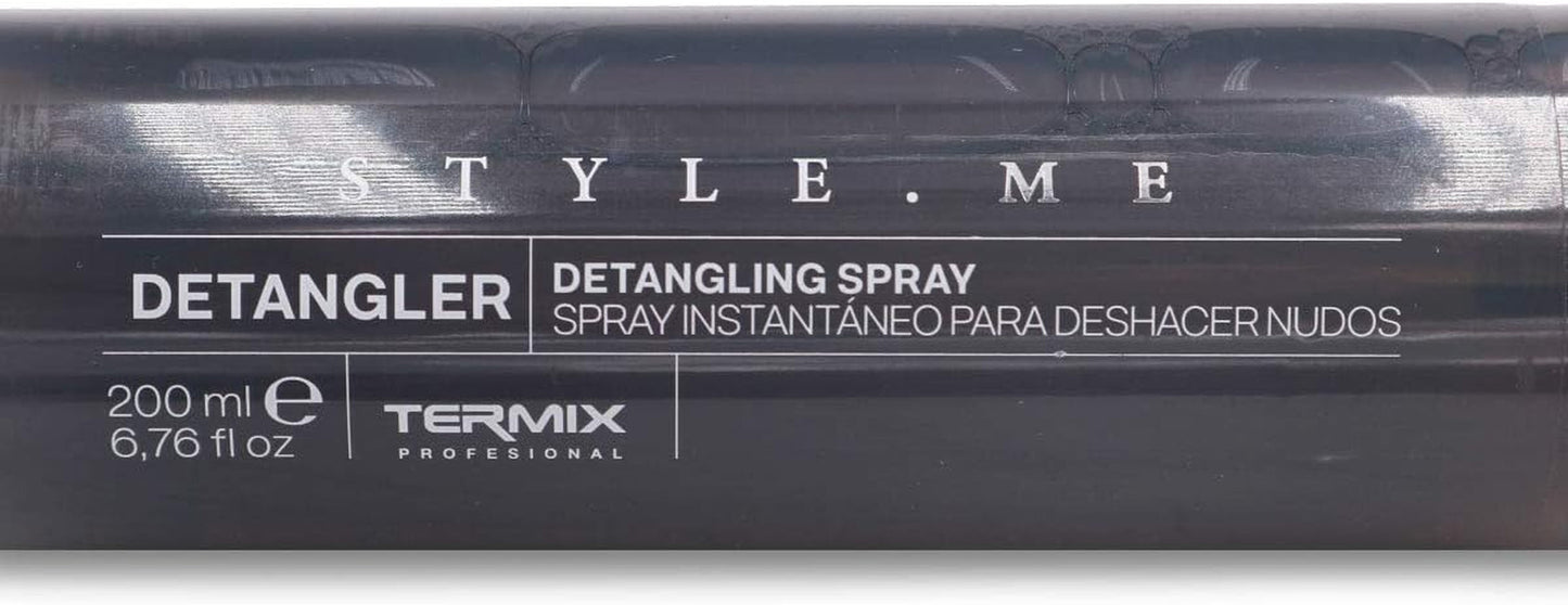 Style.Me Entwirrungsspray Produkt zum Entwirren der Haare. Sofort entwirrendes Produkt von Termix. Mit Rizinusöl angereicherte Formel. Größe: 200 ml. Naty Shop Haarentwirrungsprodukte