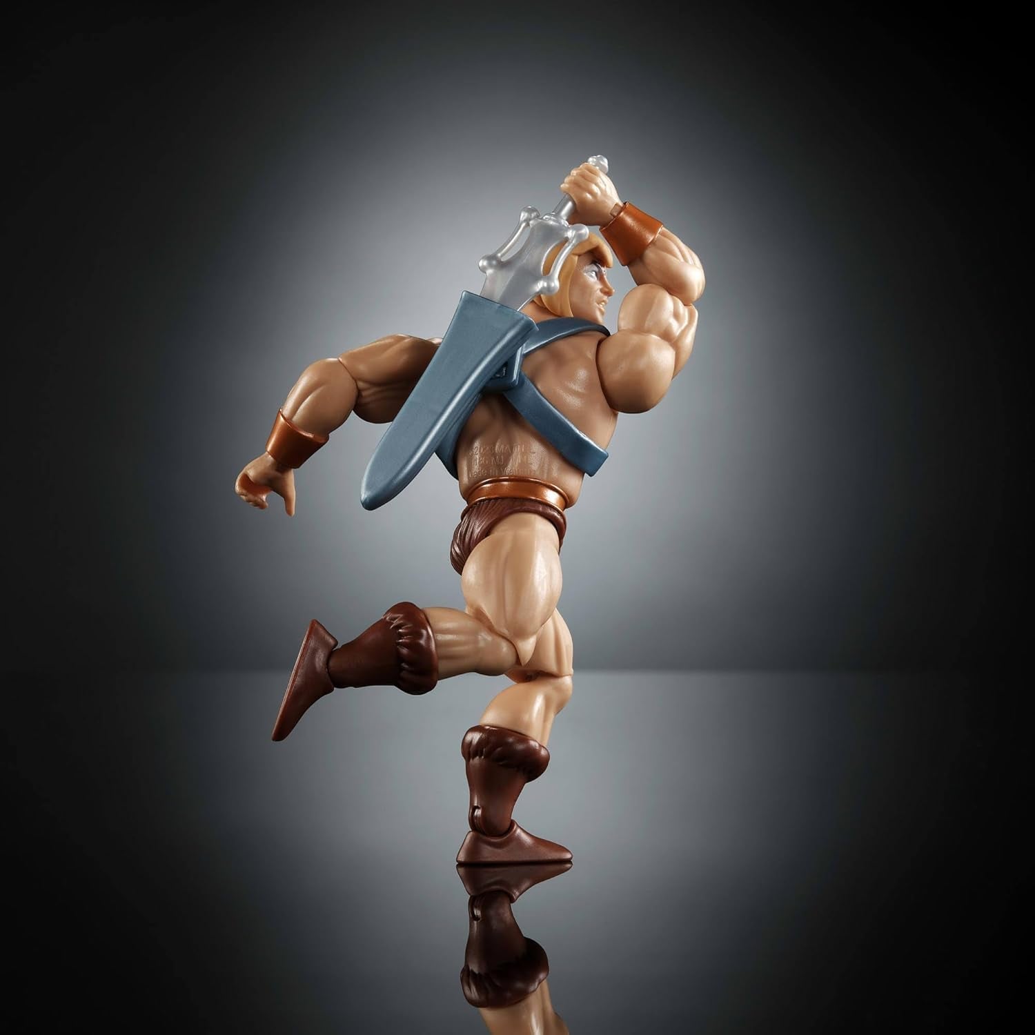 Masters of the Universe Origins Actionfigur Faker aus der Cartoon-Kollektion, ca. 14 cm groß, He-Man-Nachbildung aus der TV-Serie der 1980er Jahre, detailliertes Design und 16 Bewegungspunkte, JBM82 Actionfiguren Naty Shop