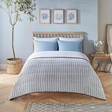 Night Lark Coverless Duvet Super King 6 Tog Spring Summer – Abstrakte Wellen. Superweiche, bequeme und leichte Decke. Maschinenwaschbar und schnell trocknend, All-in-One-Wende-Kissenbezug-Set Naty Shop Quilts & Quilts Gestrickte Streifen King Size