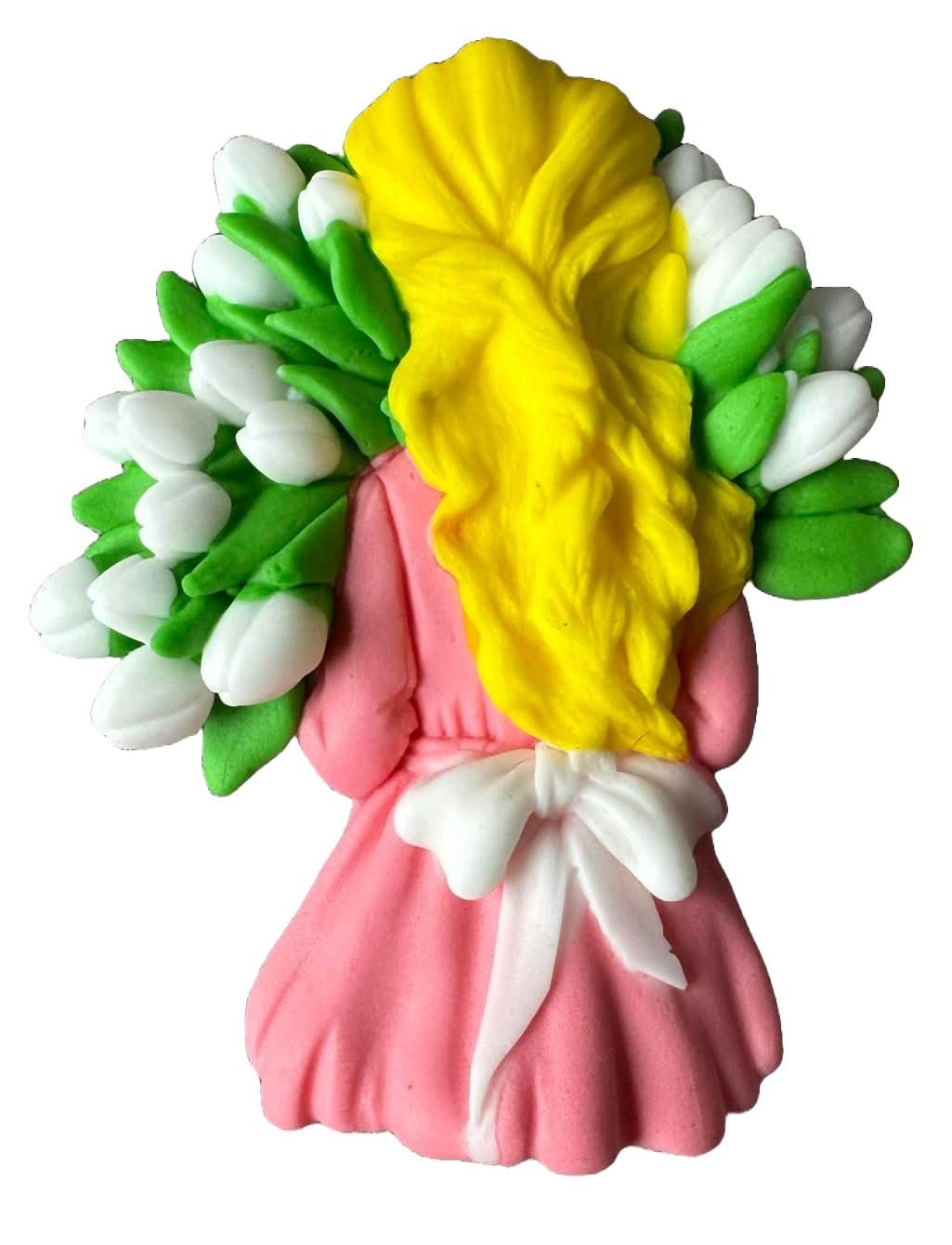Essbare Zuckerdekoration, Beautiful Lady Sugar Paste Dekorationen Nati Shop