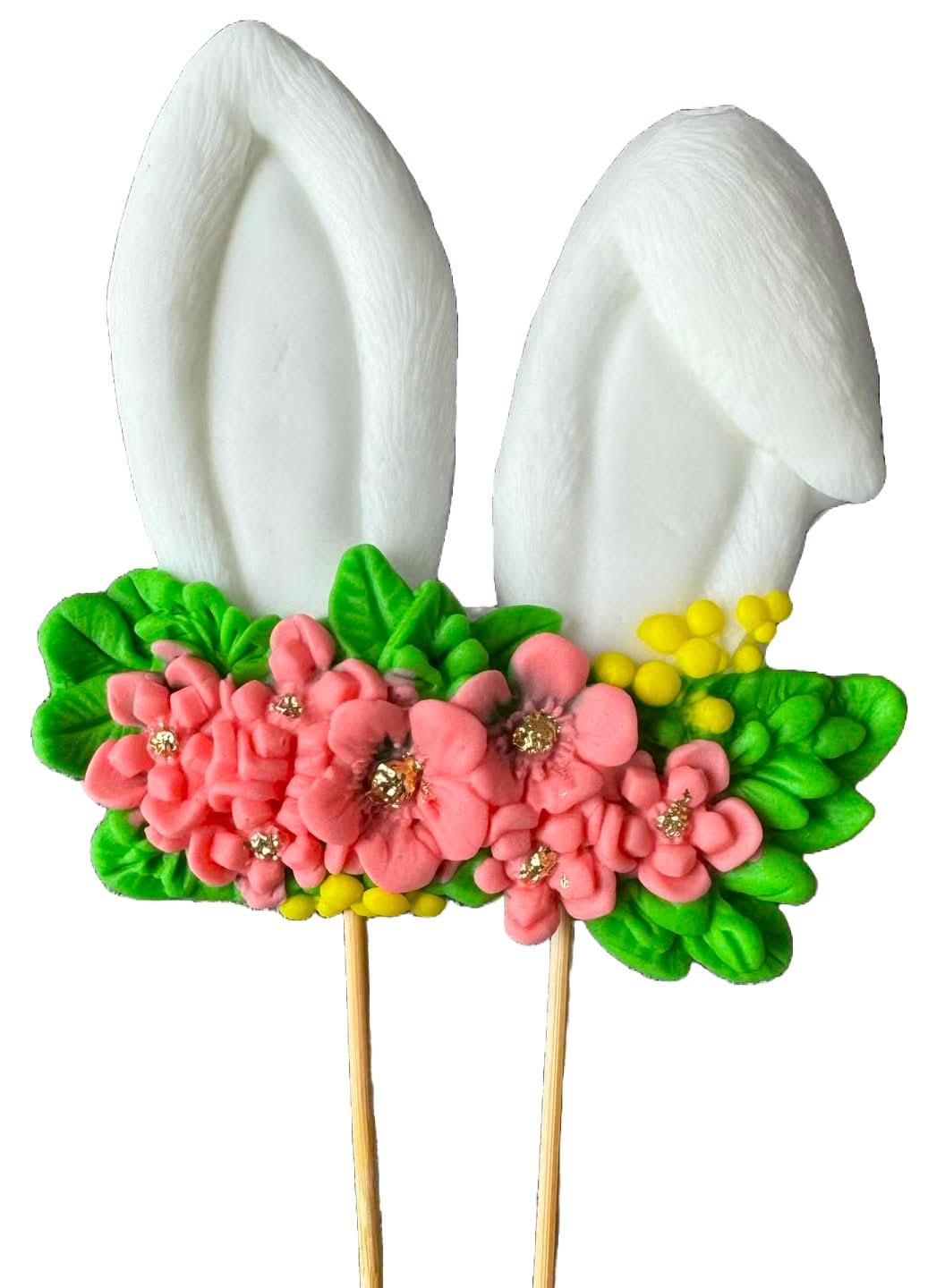 Essbare Zuckerdekoration, Hasendekorationen von Sugar Paste Nati Shop