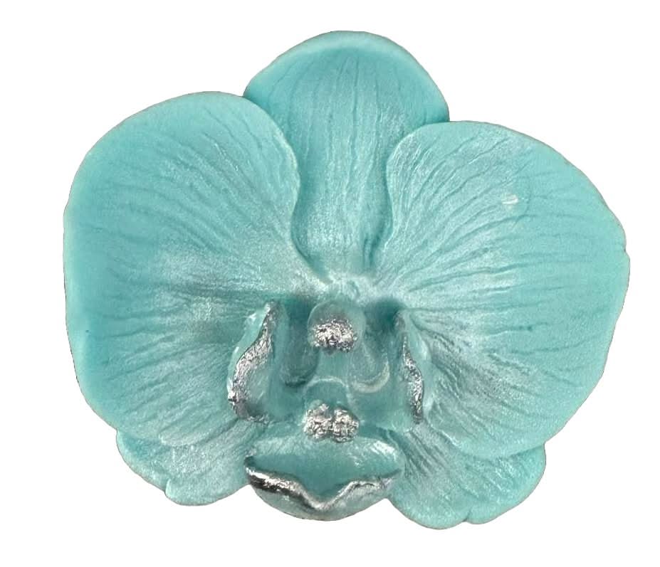 Essbare Zuckerdekoration, Blue Orchid Sugar Paste Dekorationen Nati Shop
