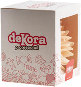 dekora – 12,5 cm große Riesenblume – Herbst-Dahlie – glutenfrei, laktosefrei, vegan – Kuchendekorationen für Hochzeiten, Geburtstage und Desserts – einfach zu verwendende Zuckerpaste von Naty Shop