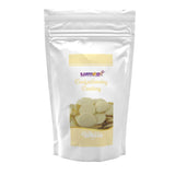 Dekozauber24 Kuvertüretropfen, weiß, 500g, mit weißem Schokoladen- und Vanillegeschmack, Deco Melts Chips, mikrowellengeeignet, für Cake Pops, Kuchen, Torten, Törtchen, zum Beträufeln oder Zuckerguss Naty Shop Weiße Zuckerpaste