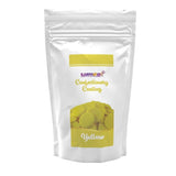 Dekozauber24 Kuvertüretropfen, weiß, 500g, mit weißem Schokoladen- und Vanillegeschmack, Deco Melts Chips, mikrowellengeeignet, für Cake Pops, Kuchen, Torten, Torten, zum Beträufeln oder Zuckerguss Naty Shop Sugarpaste Yellow