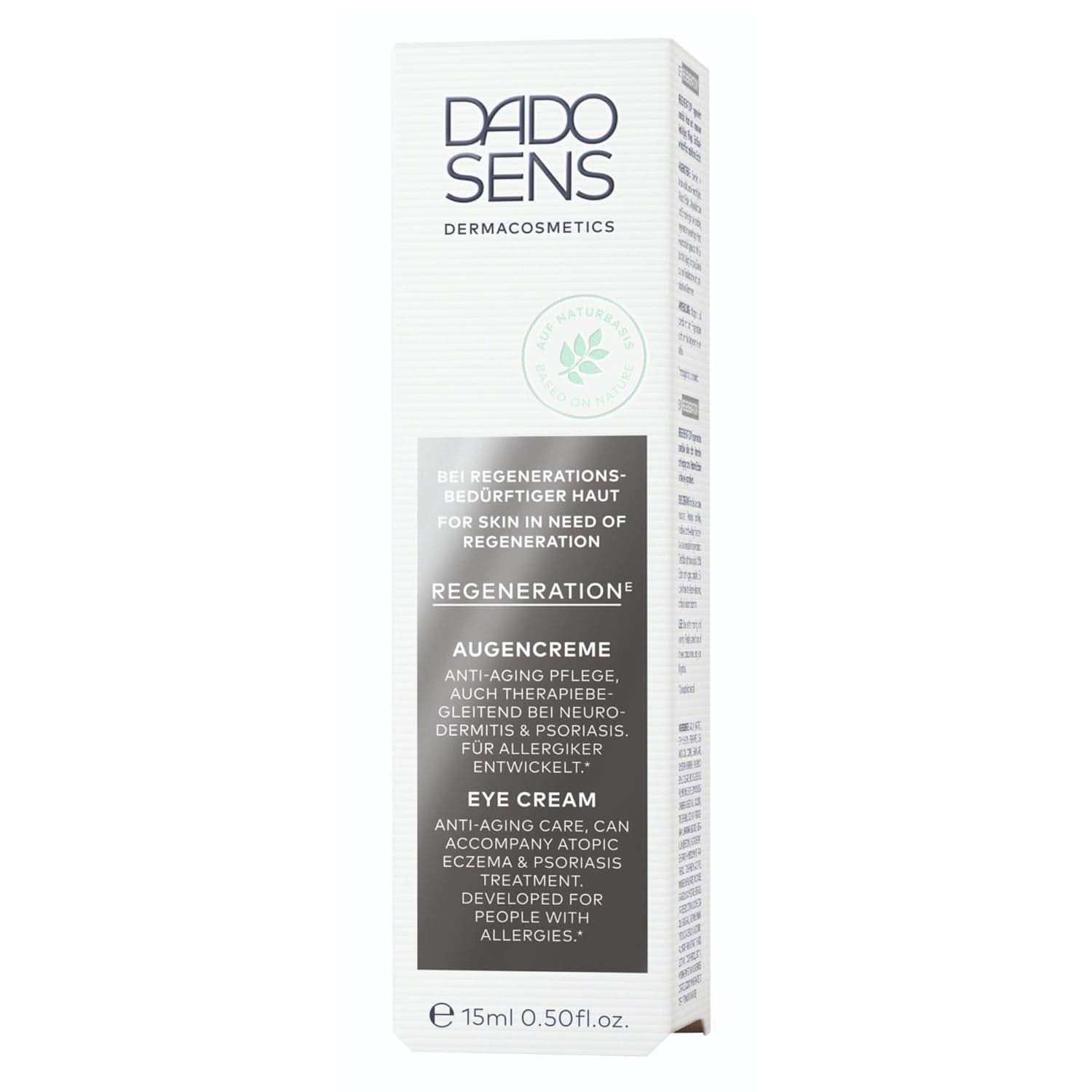 DADO, Feuchtigkeitscreme für reife Haut, 15 ml Kosmetik und Schönheit Naty Shop