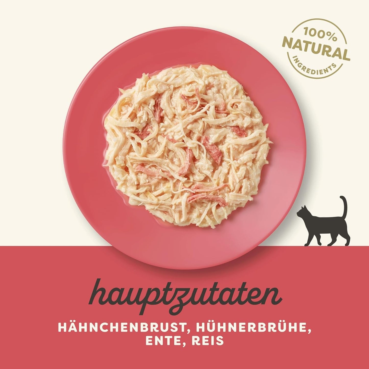Applaws Premium natürliches Nassfutter für Katzen, Huhn mit Ente in Suppe, Dose 70 g (24 x 70 g)