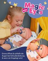 BABY Born Emma im Dschungel-Stil – Puppe 43 cm groß – 10 Funktionen. Inklusive Zubehör und Kleid in Unisex-Farben – Funktioniert ohne Batterien – Geeignet für Kinder ab 3 Jahren. Naty Shop Dolls